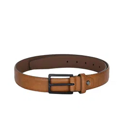 Alvaro Castagnino Men Tan Brown Solid Belt-image-16
