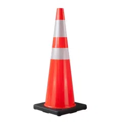 Asian Loto Base 285x285 mm Height 750 mm Road Safety Cone-24