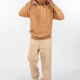 Eszett Men Hooded Pure Cotton Sweatshirt-image-65