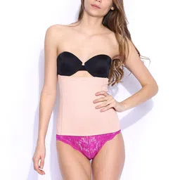 Enamor Hour Glass Pink Polyamide Tummy Slimmer WC06-image-13