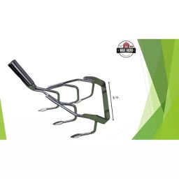 MAX AGRO 2 in 1 Manual Hand Weeder Without Handle with 5 Fingers and 203.2 mm (8 Inch) Blade image 3