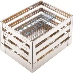 Everwin Gold Series Thali Basket Stainless Steel 8 mm Wire Thickness 21x20x8 inch, Silver-picture-36