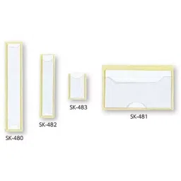 AS ONE Name Case 60×95 cm PVC Vinyl Chloride Resin, SK-481 (Pack of 50 pcs)-26