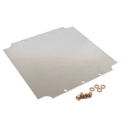 Hammond Base Plate for 1590ZGRP234 Enclosure 255.016x250.7 mm Steel, 2565863-26