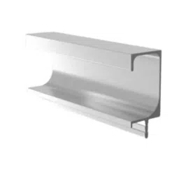 Hettich 70 Kg Load Capacity Eslinga G Profile with End Cap, Silver-image-47