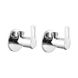 CLINTON Oxy Brass Angle Valve with Wall Flange for Bathroom (Pack of 2)-image-84