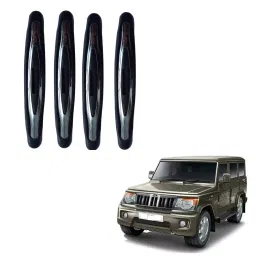 SPREADX Plastic Car Compact Black Colour Elegant Door Guard Protection Universal Type  Suitable for Mahindra Bolero (Set of 4 Pcs)-picture-33