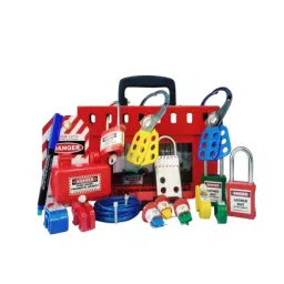 Asian Loto Group Loto Box Electrical Lockout Tagout Kit, ALC-SKT 12-29
