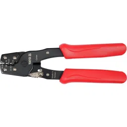 Yato GRD Ratchet Crimping Plier Blackened, Oxidized 180 mm Length, YT-2255-35