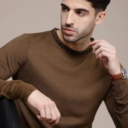 French Connection Solid Long Sleeves Pullover-image-38