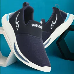 HOTSTYLE Men Blue Canvas Sports Shoes-17