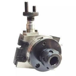 Assorts Collet Adaptor Cast Iron and Alloy Tool Steel M6 75 mm (3 Inch) ER25 Adapter for Rotary Table- 4 Slots-picture-38
