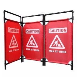 Ladwa 3 Fold Men At Work for Road Safety Caution Barricade-picture-11