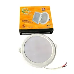 Knap Round Led Panel Light 8 W Warm White 3000 K-40