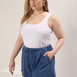 Trendyol Women Mid-Rise Shorts-picture-49
