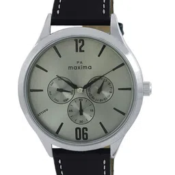 maxima Men Dial & Leather Straps Analogue Watch 66263LMGI-image-12