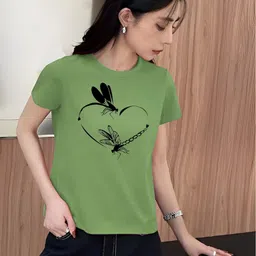 Moda Rapido Graphic Printed Round Neck Short Sleeves Regular Fit T-shirt-image-80
