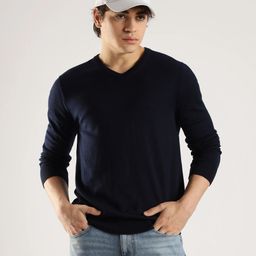 Calvin Klein Jeans Men V-Neck Pullover Sweaters-picture-26
