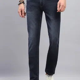 Monte Carlo Men Slim Fit Light Fade Mid-Rise Jeans-image-62