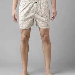Roadster Men Pack Of 3 Pure Cotton Printed Boxers RDS-KEN-MBOX- PRINT-03B-image-44
