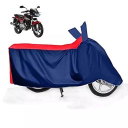 Auto Pearl Bike Body Cover with Mirror Pockets, Buckle Belt Carry Bag for TVS Apache RR 310-15