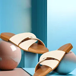 Ishransh Women Open Toe Flats-39
