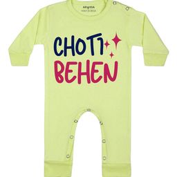 Arvesa Choti Behen Printed Bodysuit-image-4