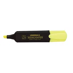 UNOMAX Glow Highlighter Yellow (Pack of 5)-0