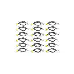 GENERIC Stainless Steel 24 inch Connection Pipe Silver, FG038 (Pack of 18)-14