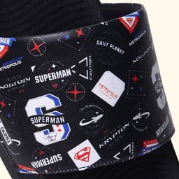 yoho Men Superman Printed Sliders image 3