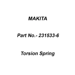 Makita Torsion Spring Size 33 for LS1440, Part No 231533-6-28