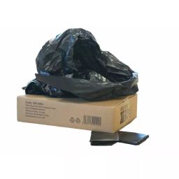Cromwell Polythene Black Polythene Bin Bag 140L Capacity 100 per Package, BK140B1 (Pack of 100)-image-61