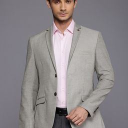 Theme Men Solid Slim Fit Blazer-image-42