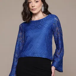 bebe Dose of Vitamin Lace Top-image-10