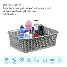 Aura Grey 2 Pcs Regular Multi-Utility Organisers image 4