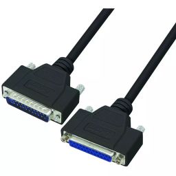 L-COM COMPUTER CABLE, SERIAL, 15FT, BLACK, CSMNB25MF-15-image-0