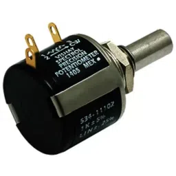 Vishay Panel Mount Rotary Potentiometer 1.5 W Power 5 kΩ Solder Lug Terminal, 535B1502JC (Pack of 10 Pcs)-picture-24