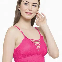 INDIROCKS Floral Bra Full Coverage Underwired Lightly Padded image 2