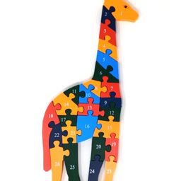 A&A Kreative Box Wooden Giraffe Puzzle-26 pieces-12