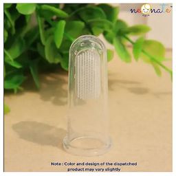 Neonate Care Silicone Fingure Brush With Case Pack of 1 - White-image-73