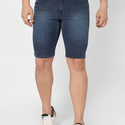 TCI Men Denim Denim Shorts-picture-14