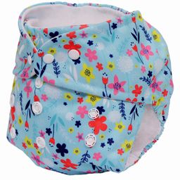 Deedry Cloth Diapers Reusable, Adjustable with Snap Buttons & comes with Insert  - Pack of 2 image 4
