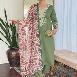 ATOXIC Women Chanderi Silk Kurta Sets-picture-1