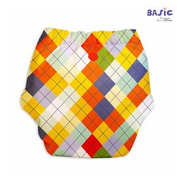 Superbottoms BASIC Washable & Reusable Cloth Diapers - Quick dry high absorption Diapers for Baby (3m-3y) Pack of 3 (3 Cloth Diapers & 3 Inserts) Freesize Adjustable and Reusable Cloth Diaper - Multicolor, 7 kg to 17 kg image 5