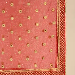 Dupatta Bazaar Embroidered Dupatta with Zardozi image 2