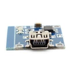 sootra TP4056 Mini USB Plug 18650 Lithium-ion Battery Charging Module, 5V 1A, with Inbuilt BMS Protection Board and Indicator, Pack of - (1) image 2
