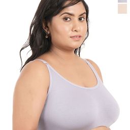 elina Pack Of 2 Full Coverage Dry Fit Minimizer Bra-image-104
