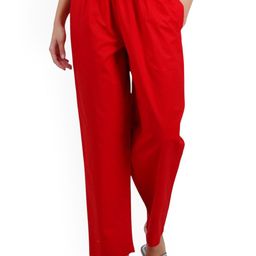 Happy Bunny Women Pure Cotton Relaxed Fit Parallel Trousers-image-58