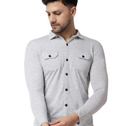 Blisstone Cotton Spread Collar Casual Shirt-image-37