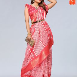 Moda Rapido Bandhani Zari Saree-picture-42